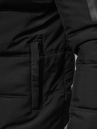 Pánska Bunda Čierna OZONEE JS/31M5003/B