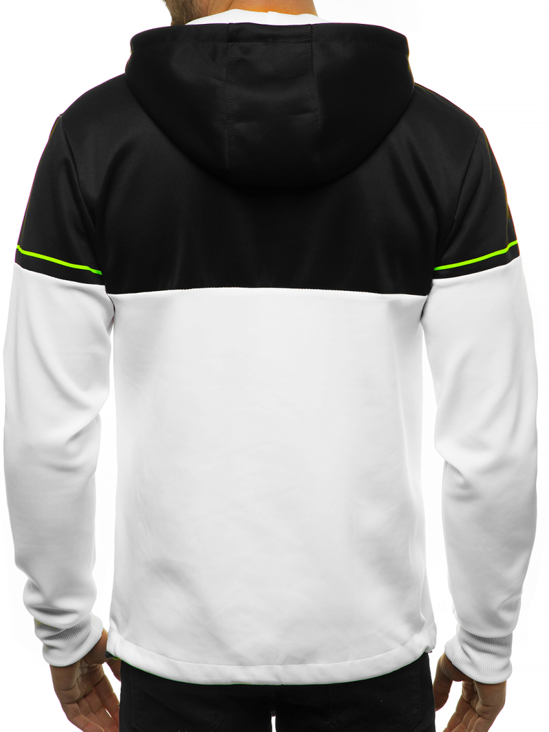 Pánska Mikina Biela OZONEE JS/DD20122