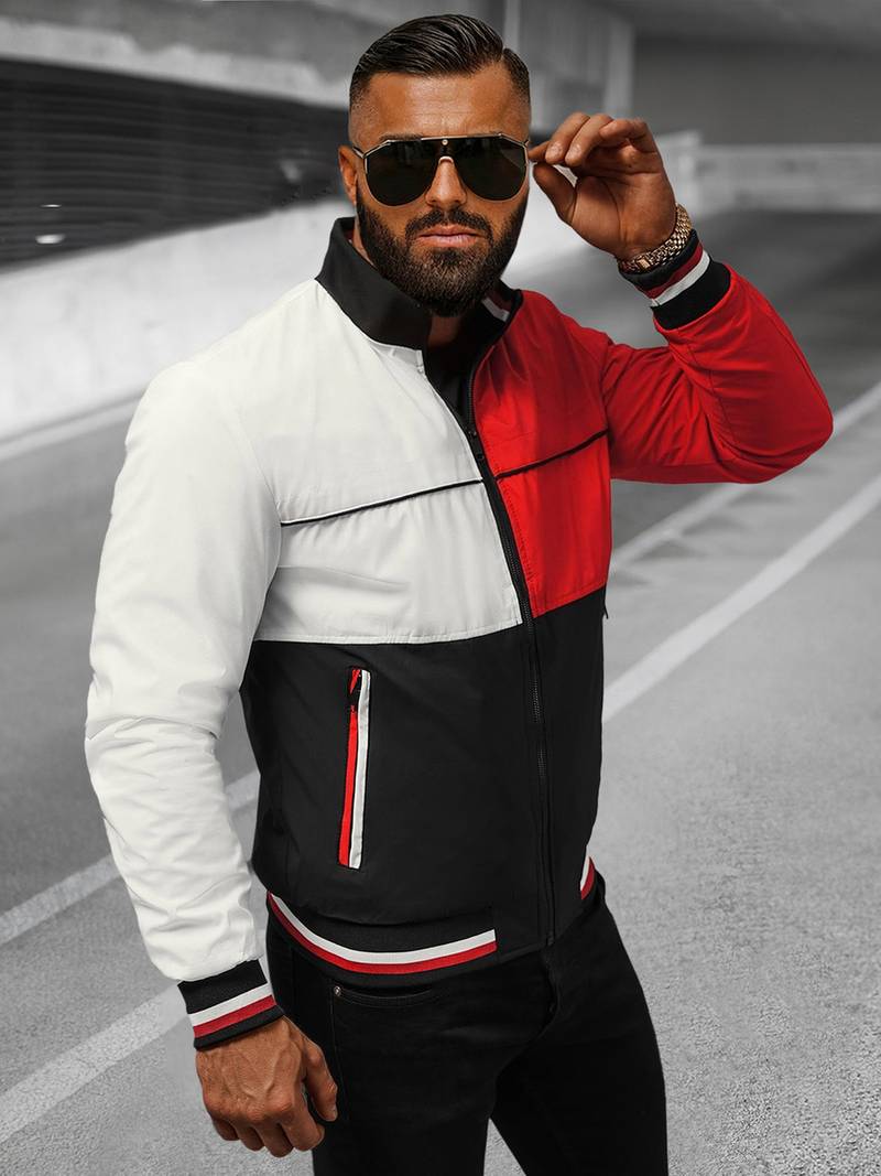 Pánska Bunda Čierna OZONEE JS/84M3003/392