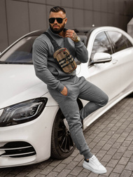 Pánska Tepláková Súprava Grafitová OZONEE JS/68C10385/5Z