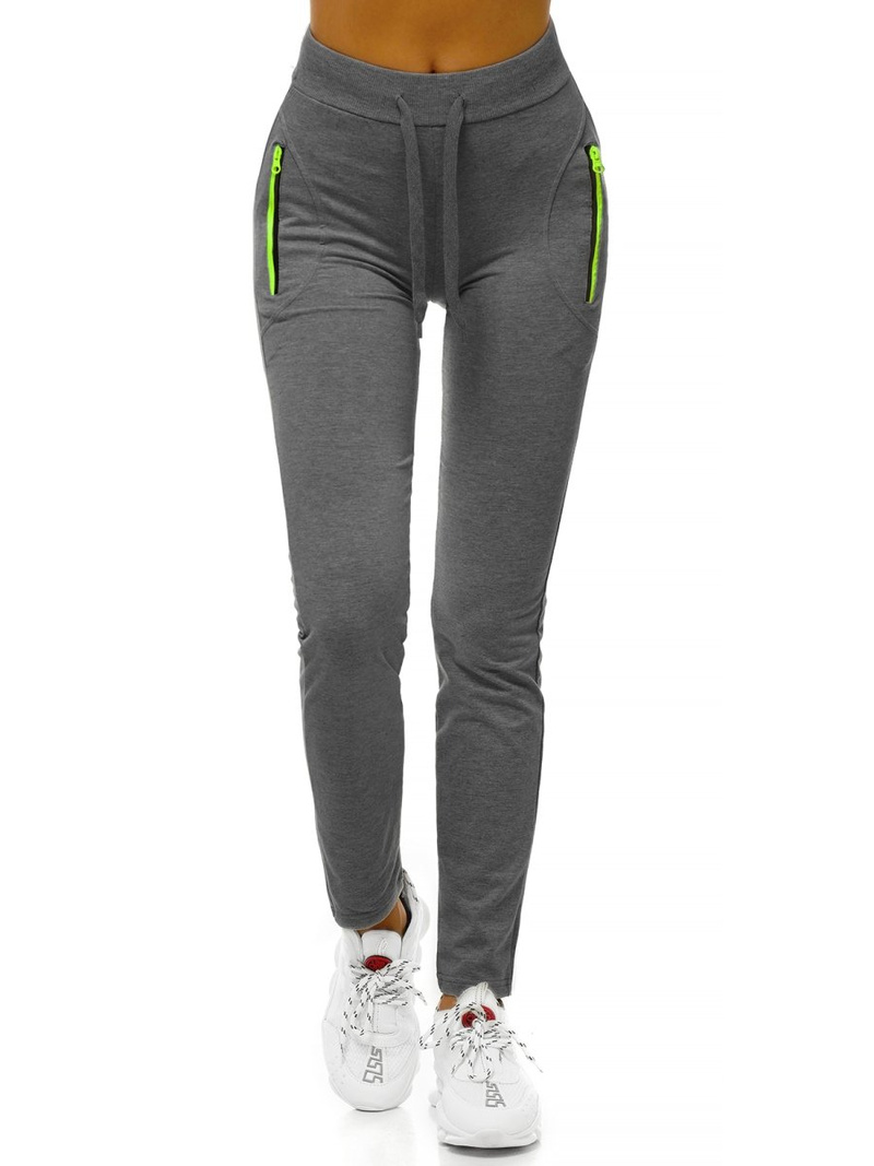 Dámske tepláky grafitové OZONEE O/9932