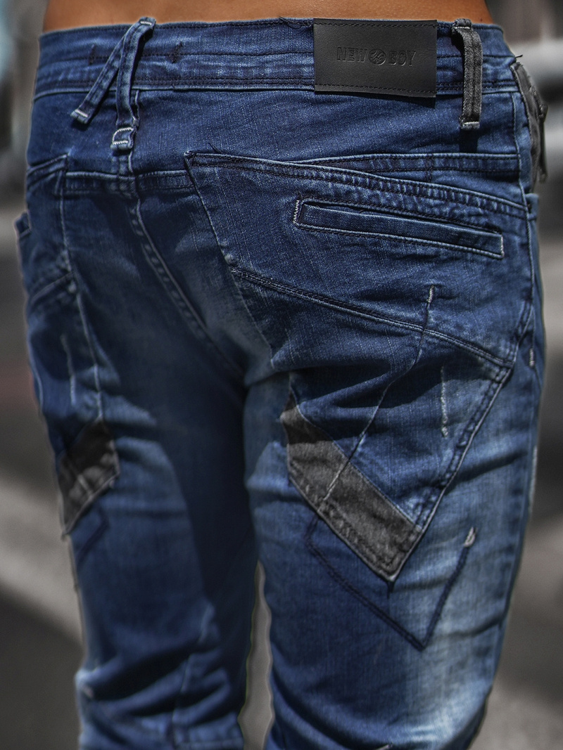 Pánske Rifle Tmavomodré OZONEE NB/MP0025B