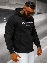 Pánska Mikina Čierna OZONEE JS/27B6507/3