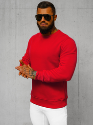 Pánska Mikina Červená OZONEE JS/2001-10Z