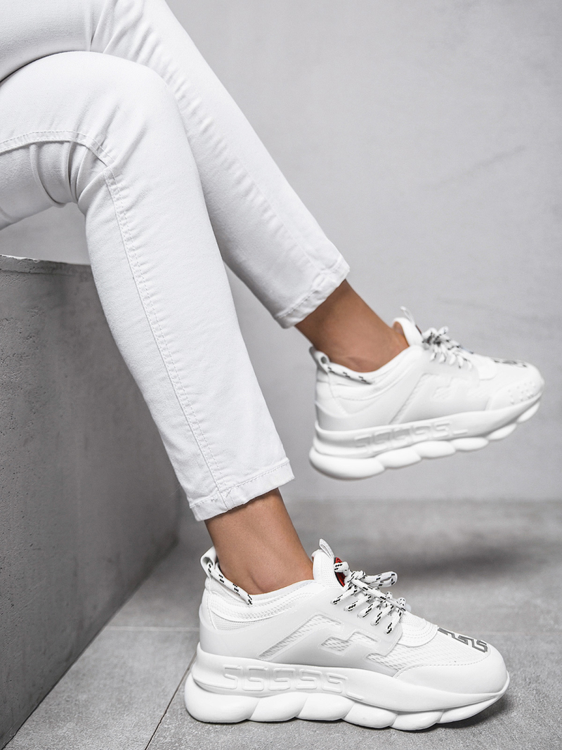 Dámske sneakersy biele OZONEE G/2021