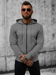 Pánska Bunda Sivá OZONEE JS/M10306