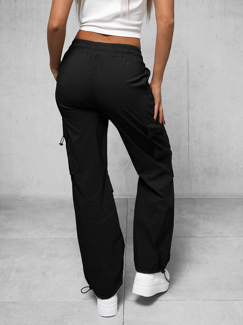 Dámske Nohavice Čierne OZONEE O/TT00375/2