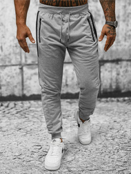 Pánske Tepláky Sivé OZONEE JS/8K212B