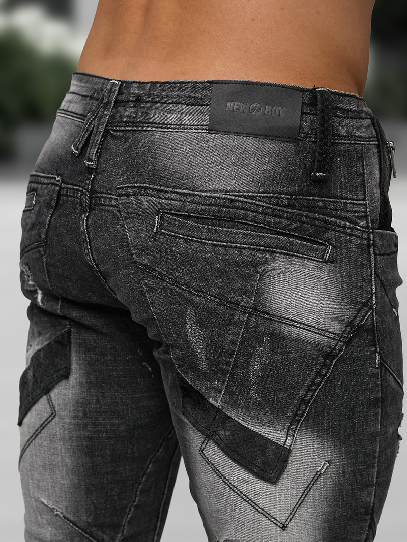 Pánske rifle Čierne OZONEE NB/MP0045NZ