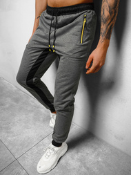 Pánske Tepláky Grafitové OZONEE JS/68K10357