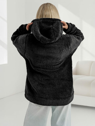 Dámska Mikina Čierna OZONEE JS/HH192/3