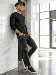 Pánske rifle Čierne OZONEE O/JK2918Z