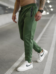 Pánske tepláky khaki OZONEE JS/17K1998/29