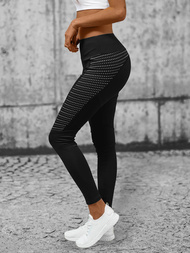 Dámske Legíny Čierne OZONEE O/YY9273