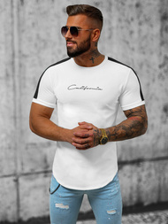 Pánske Tričko Biele OZONEE O/P1267