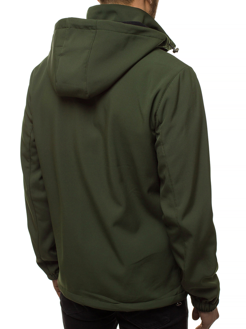 Pánska softshell bunda zelená OZONEE JS/56008Z