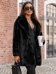 Dámska bunda čierna OZONEE JS/11Z8168