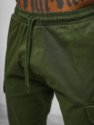 Pánske Chino Jogger Nohavice Khaki OZONEE O/G3014Z