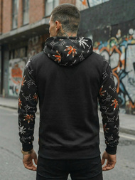 Pánska Mikina Čierna OZONEE O/B266Z