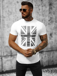 Pánske Tričko Biele OZONEE NB/3006Z