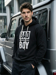 Pánska Mikina Čierna OZONEE JS/65B3909/3Z