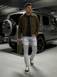 Pánske džínsy Svetlo Modré OZONEE O/EM8889Z