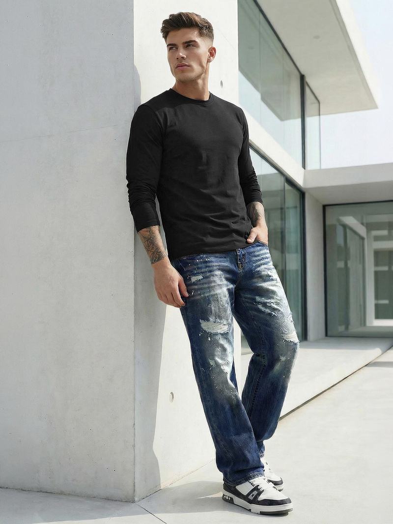 Pánske Rifle Modré OZONEE O/KK2885Z