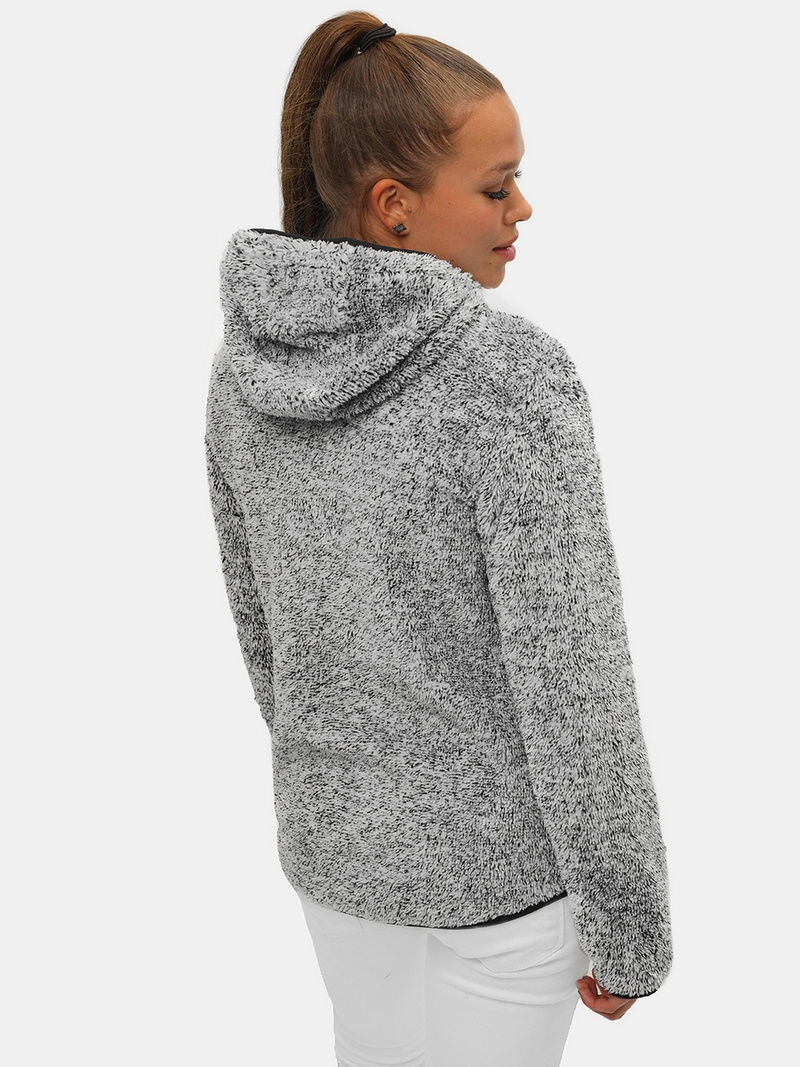 Dámska Bunda Sivá OZONEE JS/KSW7002