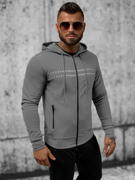 Pánska Bunda Sivá OZONEE JS/M10306