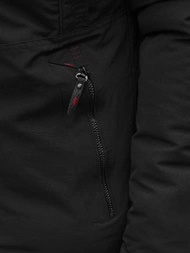 Pánska Bunda Čierna OZONEE JS/M713/392