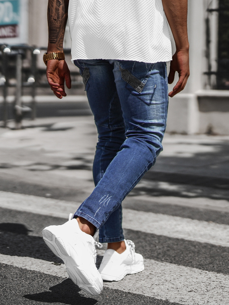 Pánske Rifle Tmavomodré OZONEE NB/MP0025B