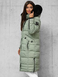 Dámska bunda mentolová OZONEE O/W377