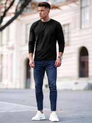 Pánske Rifle Tmavomodré OZONEE O/JK2951Z