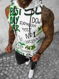 Pánske tielko Bielo-Zelené OZONEE O/BL303Z