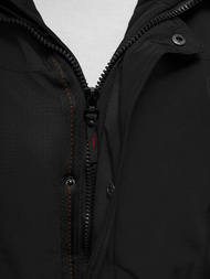 Pánska Bunda Čierna OZONEE JS/5M718/392