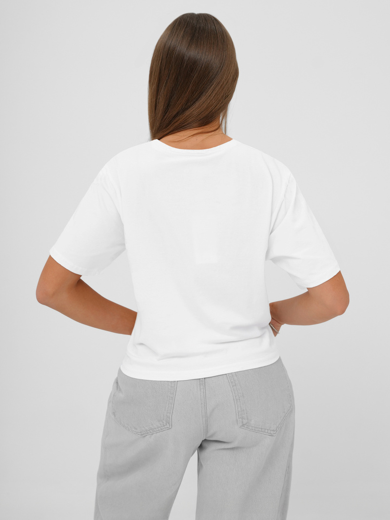 Dámske Tričko Bielo-Čierne OZONEE JS/RJ77247