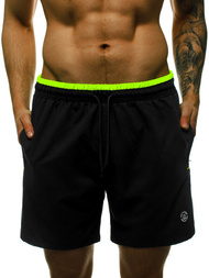 Pánske kúpacie šortky Čierne OZONEE MAD/4262