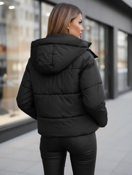 Dámska Bunda Čierna OZONEE JS/16M9188/392Z