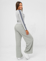 Dámska dvojdielna tepláková súprava šedá OZONEE JS/M60815AB