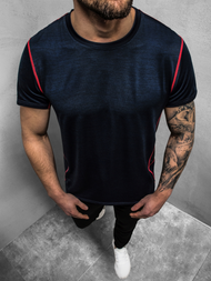 Pánske Tričko Námornícke Modré OZONEE JS/KS2104Z