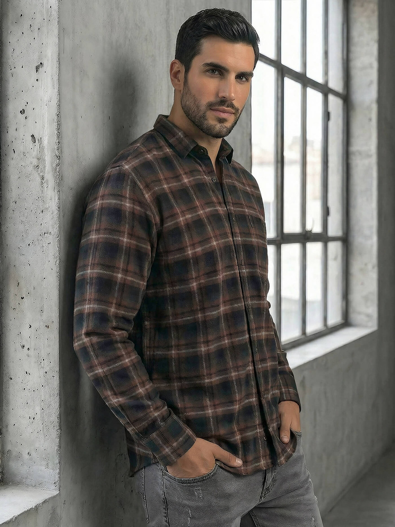 Pánska Košeľa Námornícka Modré OZONEE V/V177Z