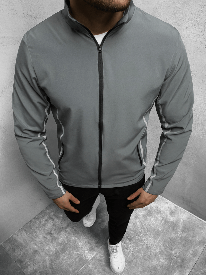 Pánska Mikina Sivá OZONEE JS/M10303