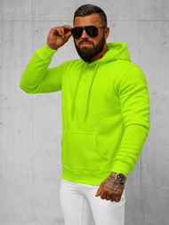 Pánska Mikina zelená neón OZONEE JS/2009Z