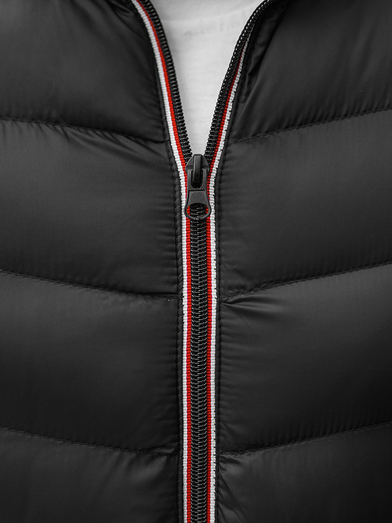 Pánska Bunda Čierna OZONEE JS/SM71