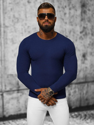 Pánsky Sveter Tmavomodrý OZONEE NB/MMB602/5Z