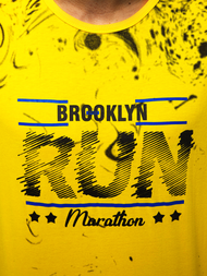 Pánske Tielko žlté OZONEE JS/KS2075Z