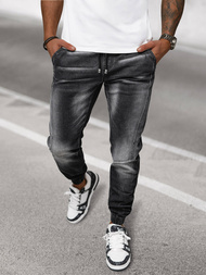 Pánske Jogger Nohavice Čierne OZONEE NB/MP0115N