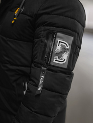 Pánska Bunda Čierna OZONEE JS/57M7503/392