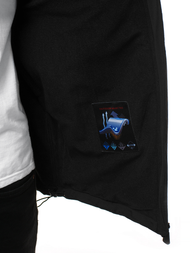 Pánska Bunda Softshell Čierno-Zelená OZONEE GE/12266Z