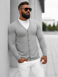 Pánsky Sveter Sivý OZONEE NB/MM6006/2Z